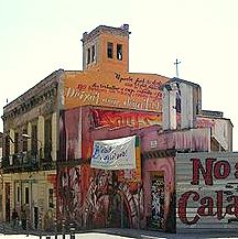 Barcelona Can Vies squatted social center. 7 yrs.