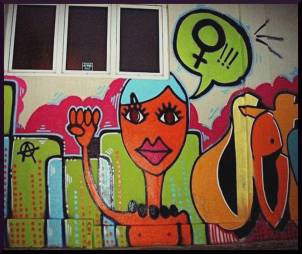 The Free image 9 feminist graffiti