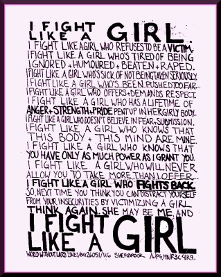 I fight like a girl