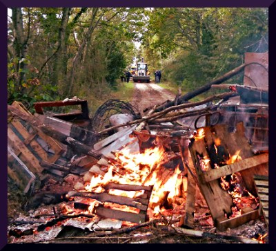barricade at Zad, Oct 12