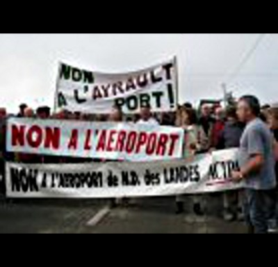 anti ZAD airport demo