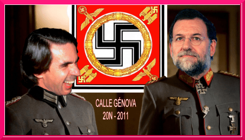 Aznar and Rajoy collage.