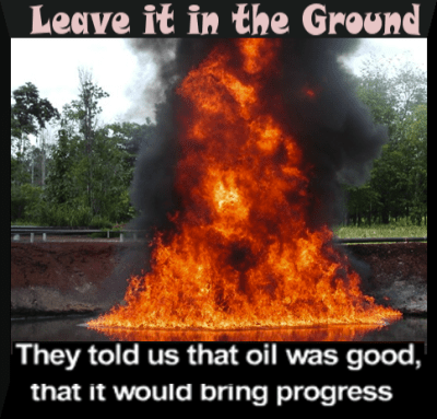 Leave it in the ground