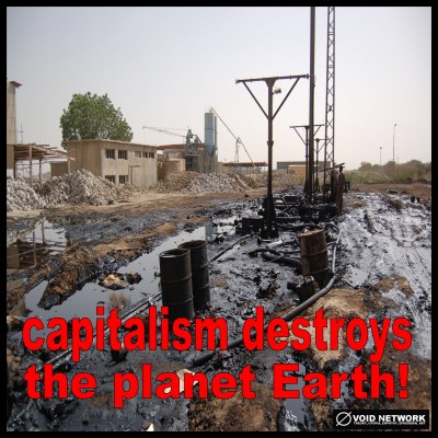 Climate Change Capitalism Destroys the Planet Earth