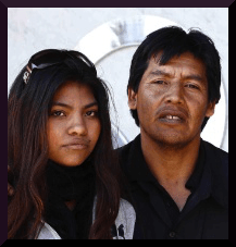 marido y hija de Maria Soledad.