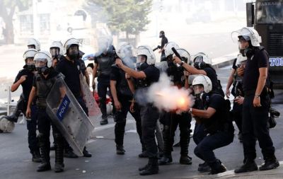 TURKISH COPS FIRED 200,000 TEAR GAS GRENADES.. FAILED TO CLEAR STREETS