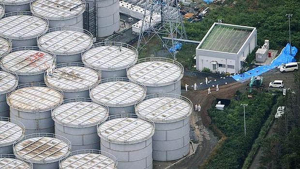 By now the whole Fukushima site is packed with tanks of ultra high radioavtive water from cooling the melted down reactors, causing a new nightmare as many begin to leak.