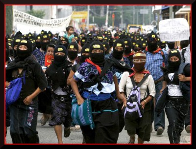zapatista march
