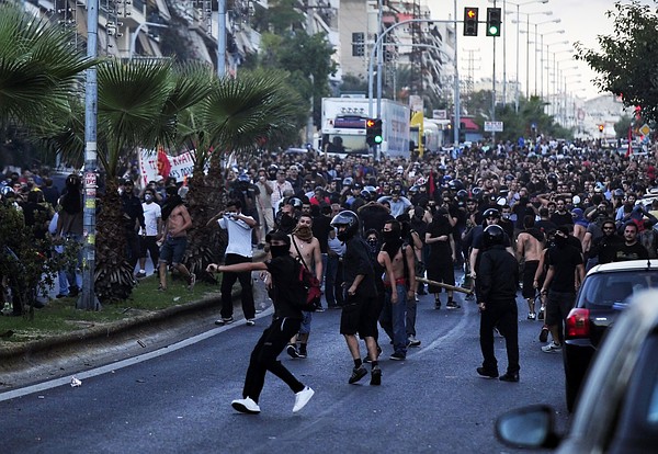 GREECE-UNREST-PROTEST-POLICE-EXTREMISM