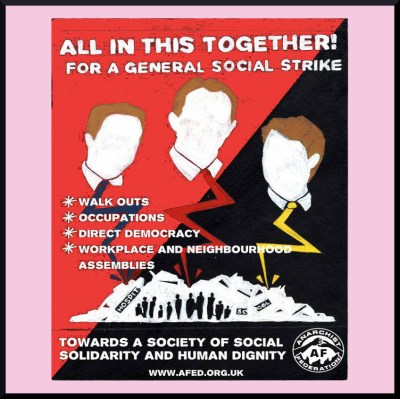 'You can't trust humans with power over others. We need to refuse to obey at all levels and decide everything with direct assembly democracy. If not Capitalism always wins.''