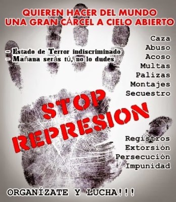 stop represion