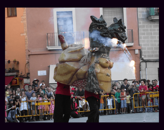 La Tremenda is also a fearful female childrens dragon from Manresa