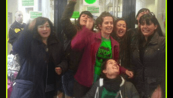 STOP the evictions!.. 55 Banks Occupied today!!!!