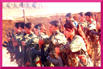 kurdish YPG women