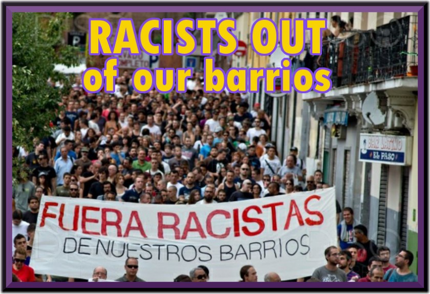 neighbourhood protest against nazi occupation