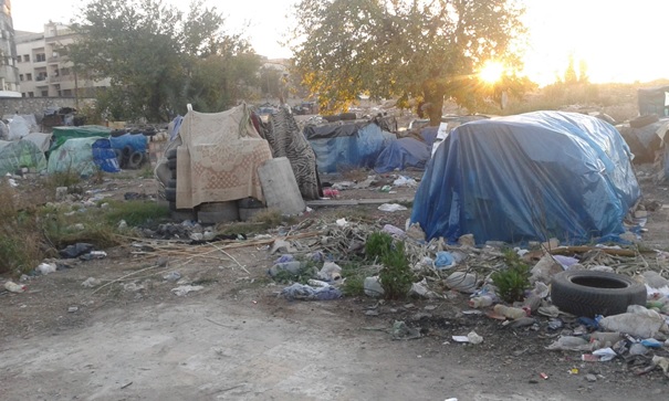Bidonville in Fès, November 2015.