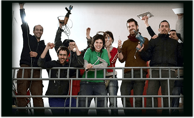 La Base is one of dozens of different occupied self-run social centers in Catalonia. It's famous for its food and learning coop skills in an area of near 20% unemployment.