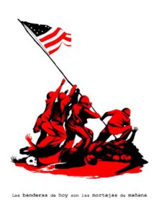  today's flags are tomorrow's corpse.shrouds