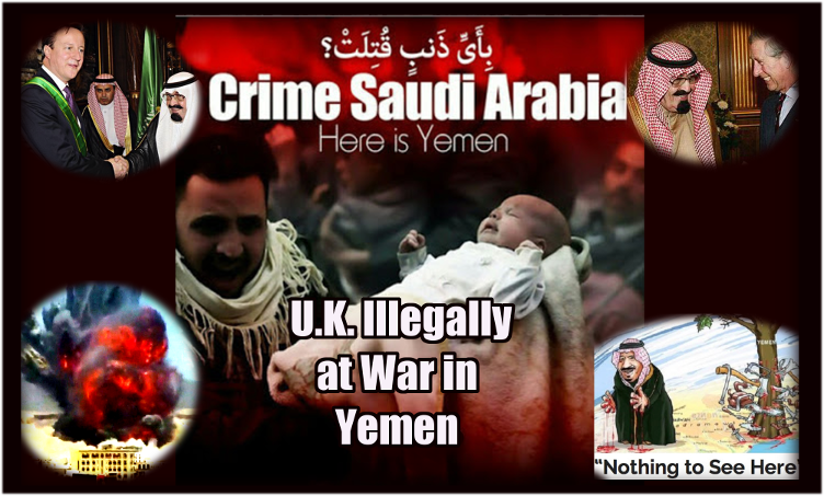 UK illegally at war in Yemen