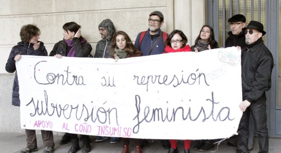 Against Their Repression Feminist Subversion! Support the Rebel Pussy