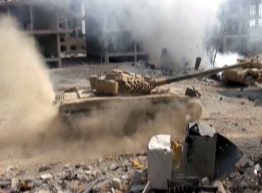 tank attack repelled in Bani Zaid