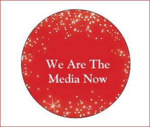 WE ARE THE MEDIA NOW RED DOT