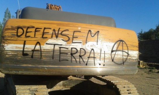 Cataluña: Acción por la defensa de la&nbsp;Tierra