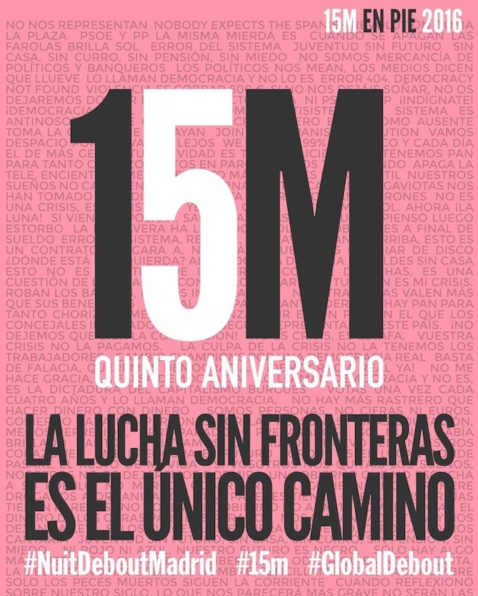 Sigue el 15M-Global Debout en&nbsp;directo.