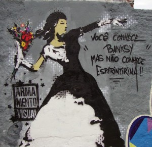 you've heard od banksy... but you haven't net Esperintina