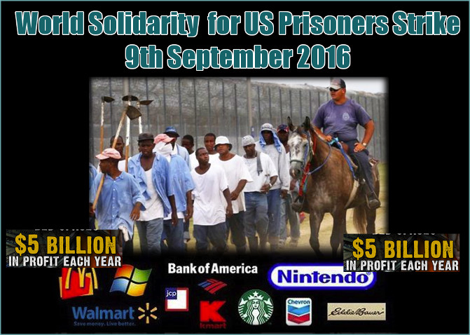 US Prisoners Strike Sept 19 2016