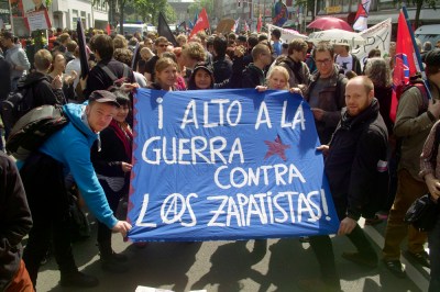 Stop the war against the Zapatistas