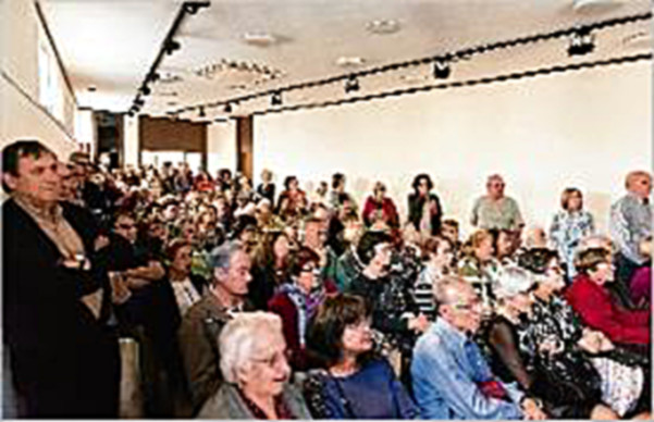 LLAGOSTERA | DDG lived Llagostera Saturday a massive and emotional presentation of voice silenced the book on Eugeni Bou Gurn, mayor of the town between 1936 and 1939, and was executed on 7 May 1943 by the Franco regime.