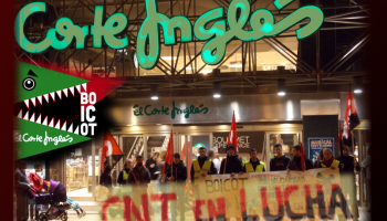 The prosecution requested five years in prison for a campaign of boycott El Corte Ingles