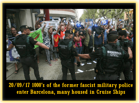 guadia civil contra referendum