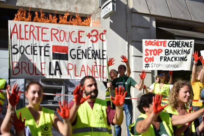 An activist walks into a bank… Climate Actions Across&nbsp;Europe