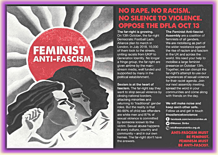 Solidarity callout against far-right DFLA on Sat 13th!.. #Antifa #London&nbsp;#UK: