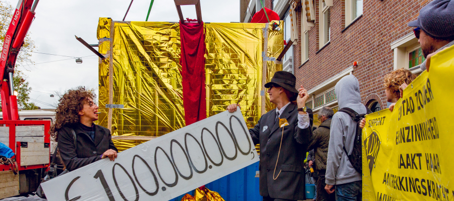 Abused ADM Occupiers ”donate 100m Euros” to Gangster Speculators,&nbsp;Amsterdam