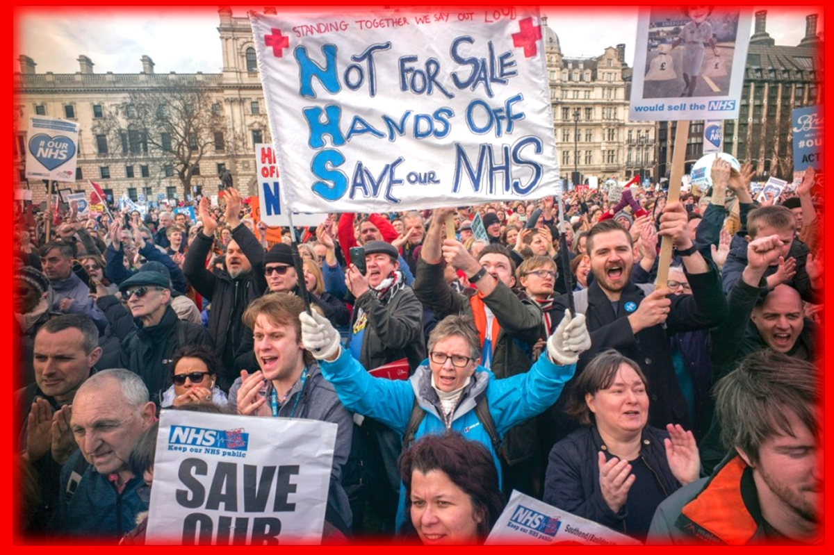 UK: Tories to sell NHS hospitals to US firms after&nbsp;Brexit