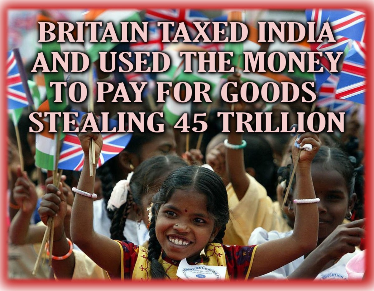 How Britain stole $45 trillion from India .. And lied about&nbsp;it.