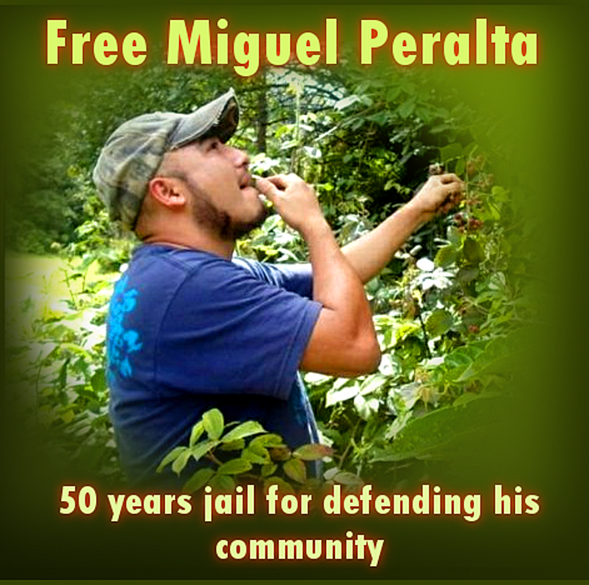 Resisting 50 years jail for Defending Community.. by Miguel&nbsp;Peralta