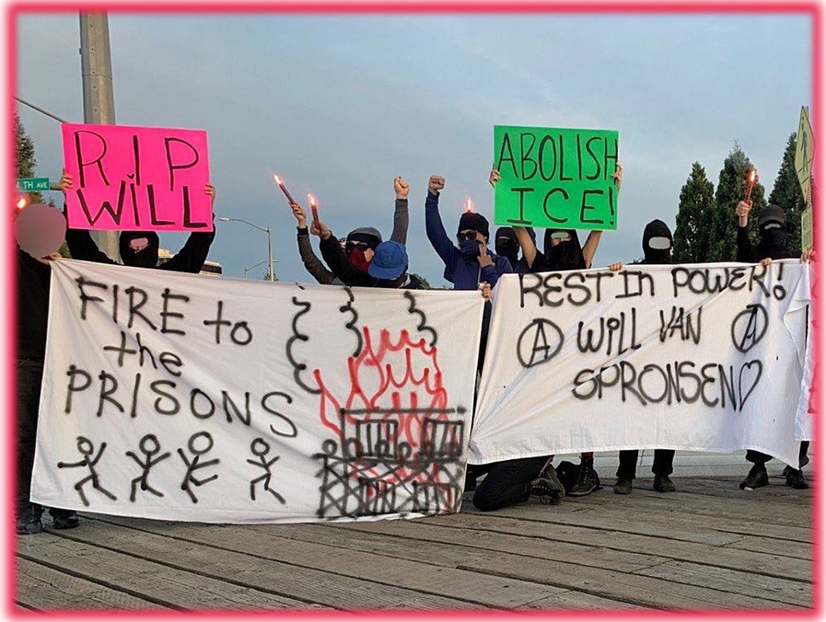 Último Mensaje del anarquista Willem, Matado por Policia al Atacar una Carcel de&nbsp;Inmigrantes