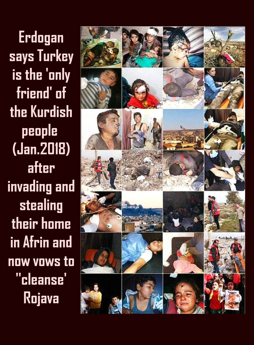 ‘Erdogan’s terrorists ”Assassinating, Beheading, Stabbing and Planting Explosives’ in ‘Safe&nbsp;Zone’