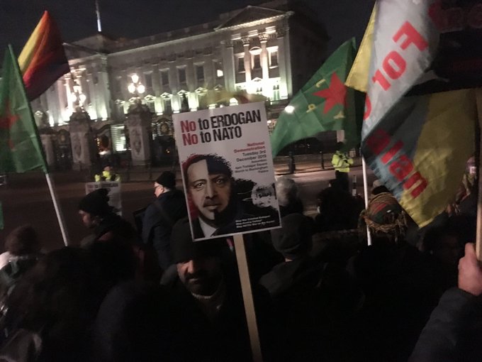 Turkish Hitler celebrates in UK Palace after murdering 8 Kurdish&nbsp;children