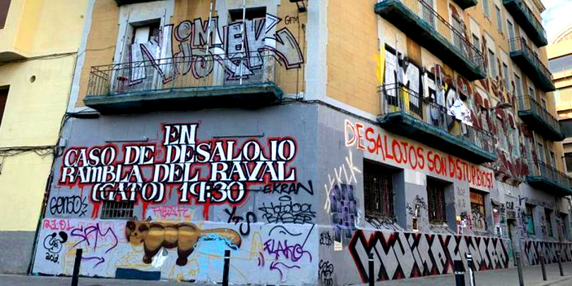 CNT solidarity against imminent eviction of CSO May Day occupied&nbsp;center!