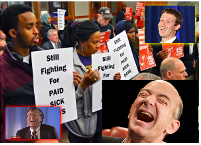 These Billionaires Are Hoarding Wealth While Denying Workers Paid Sick&nbsp;Leave