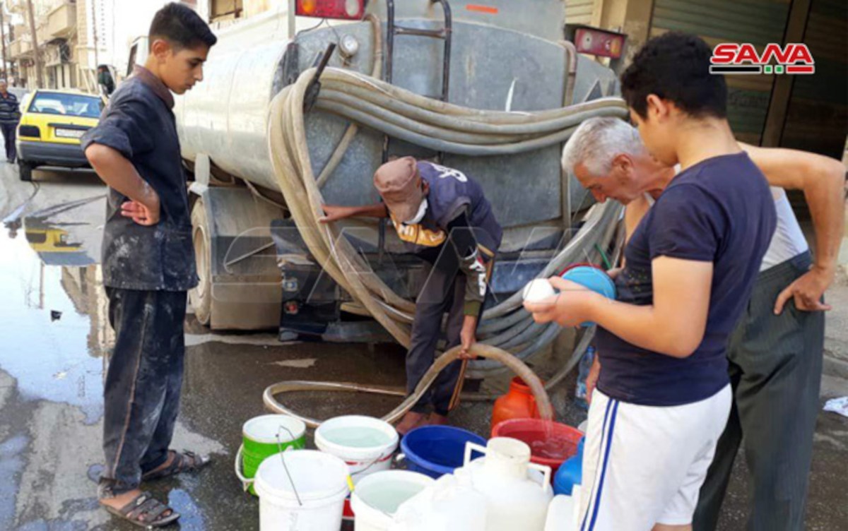 Turkey’s Erdogan Cuts off Water to One Million Syrian Civilians in the Blazing Summer&nbsp;Heat