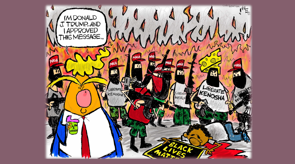 Kenosha Commotion.. Trump and Rethuglicans foment Racist&nbsp;Killings