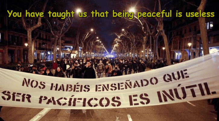 “You have shown us that being peaceful is useless” – The Case of Pablo&nbsp;Hasél