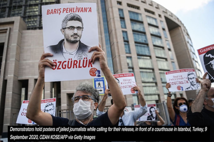 213 journalists prosecuted in 1st 4 months of 2021 in Turkey as EU, NATO the US and Russia look the other&nbsp;way