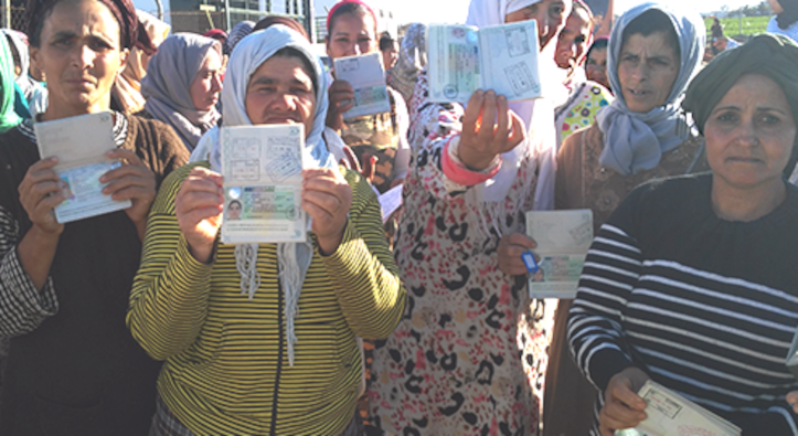 The Harvest is a Concentration Camp for the Day Labourers of Huelva.&nbsp;Eng/Esp